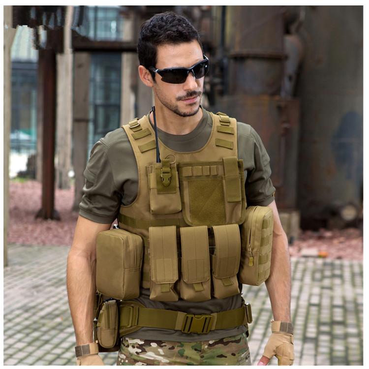 Adjustable Military Tactical Army Vest for Outdoor Training Hunting