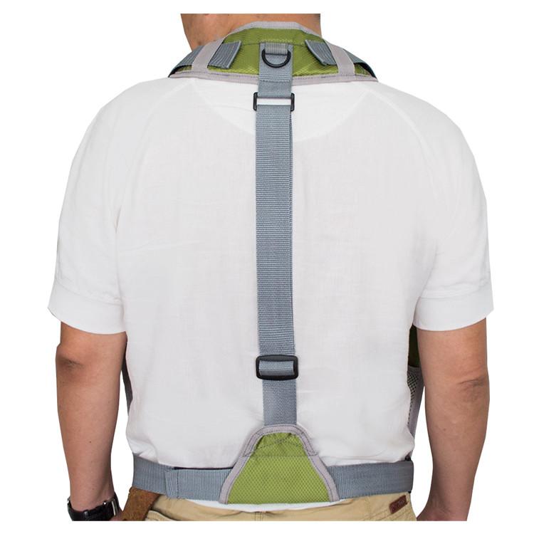 Breathable life jacket fishing vest with multi-functional pockets