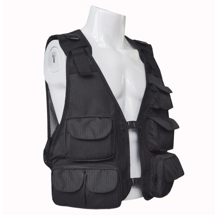 Mesh fly fishing vest pack breathable outdoor photography hunting waistcoat