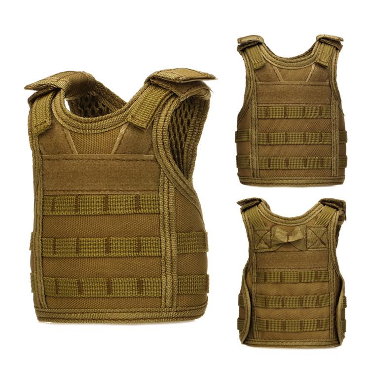 Molle Adjustable Beverage Holder Tactical Beer Vest for 12oz or 16oz