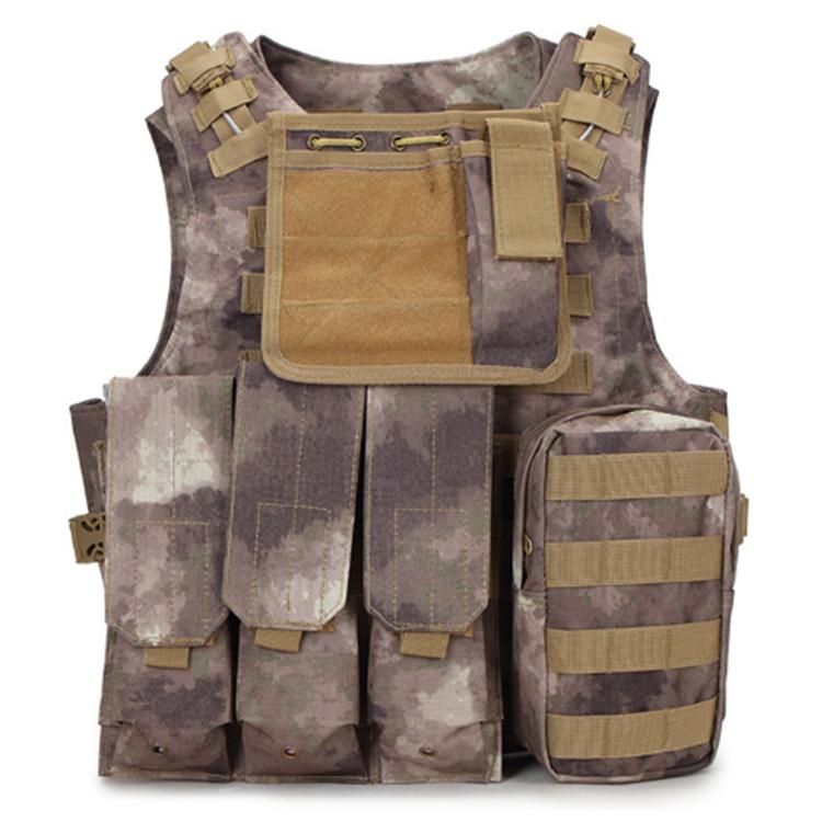 Multi-functional Outdoor Military Molle Tactical Vest for Special Forces Fought