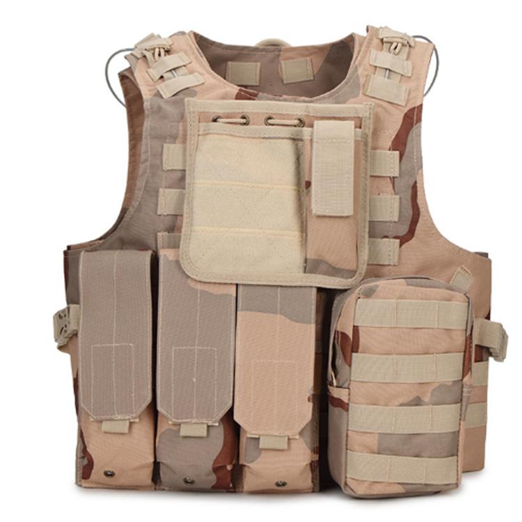 Multi-functional Outdoor Military Molle Tactical Vest for Special Forces Fought