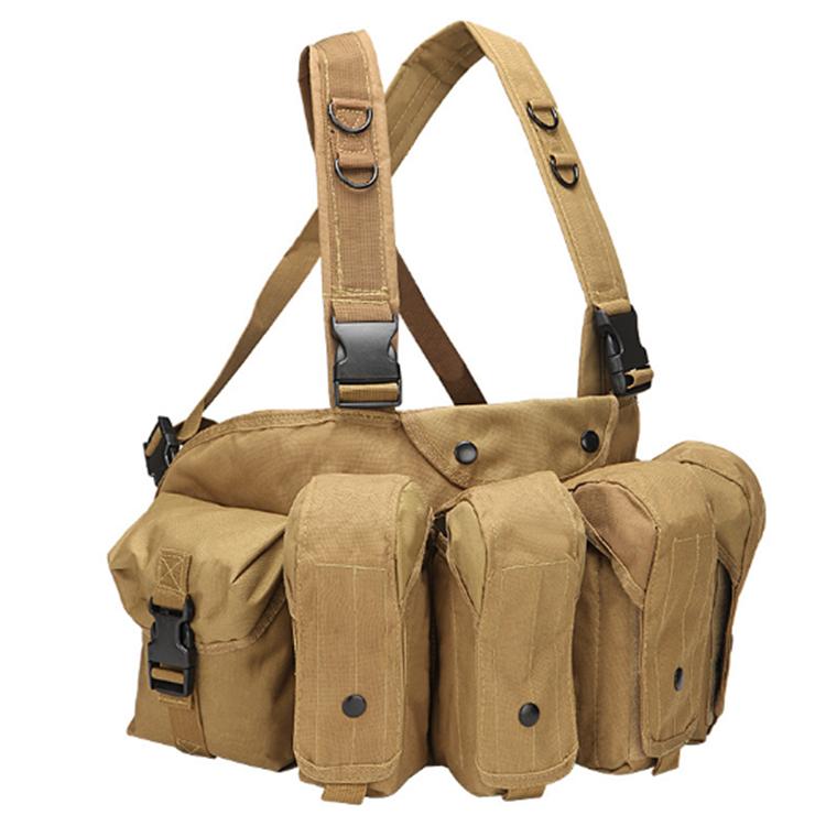 Multi-functional tactical military molle vest for outdoor training