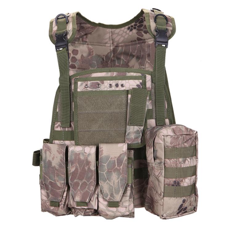 Outdoor Army Military Police Tactical Army Vest Bag Jacket with Magazine Pouch