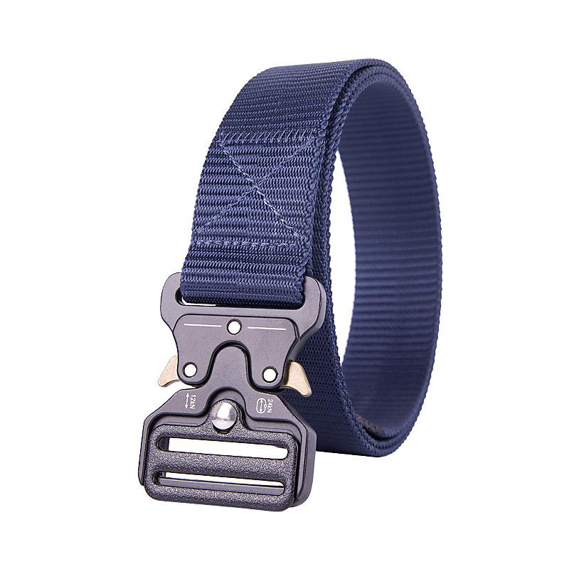 In stock custom Durable white Nylon army military tactical belt