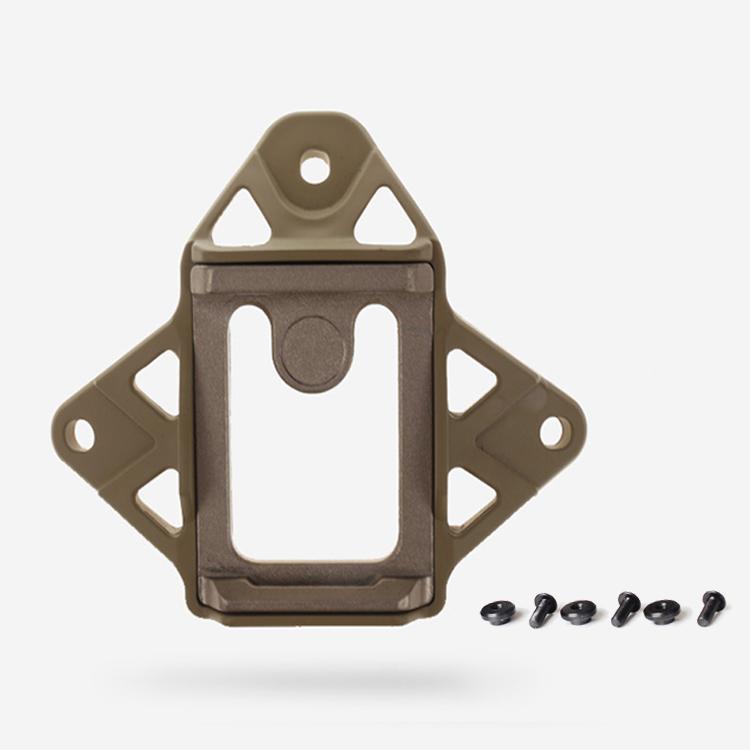 Aluminum Tactical NVG Mount Wilcox style 3 Hole VAS Shroud  for ACH / MICH / PASGT Helmet