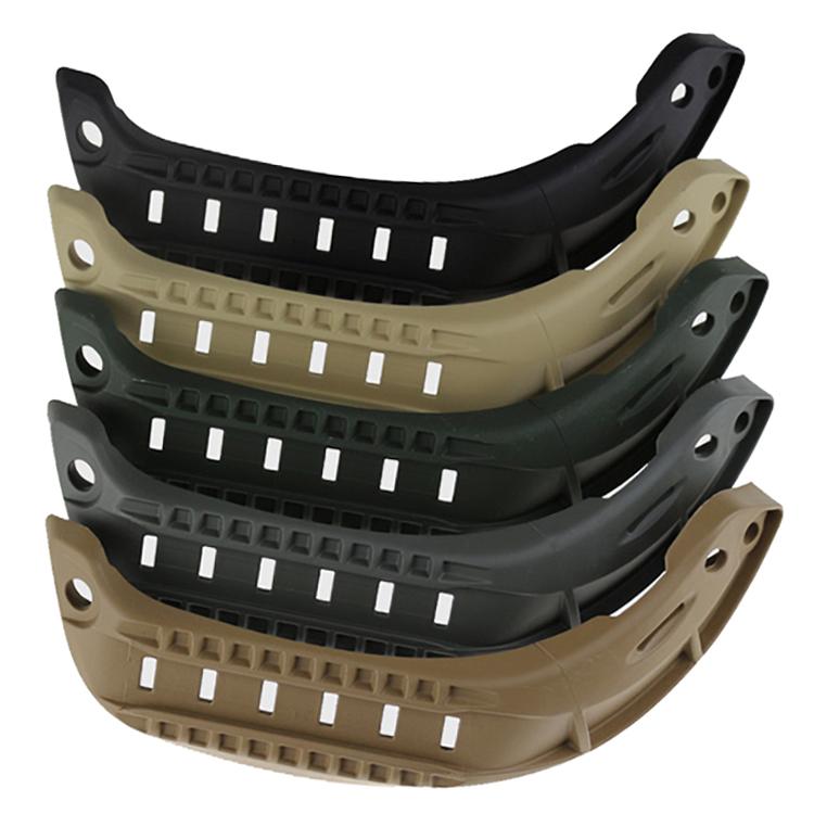 Black Airsoft Tactical MSA ACH ARC Type Helmet Side Rail for MICH 2001 2000 2002