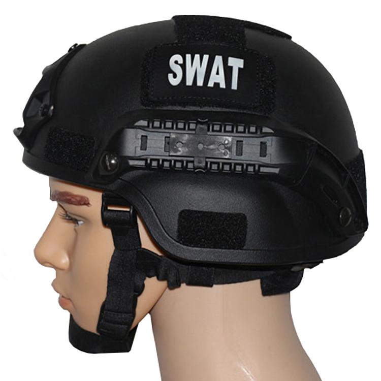 Black Airsoft Tactical MSA ACH ARC Type Helmet Side Rail for MICH 2001 2000 2002