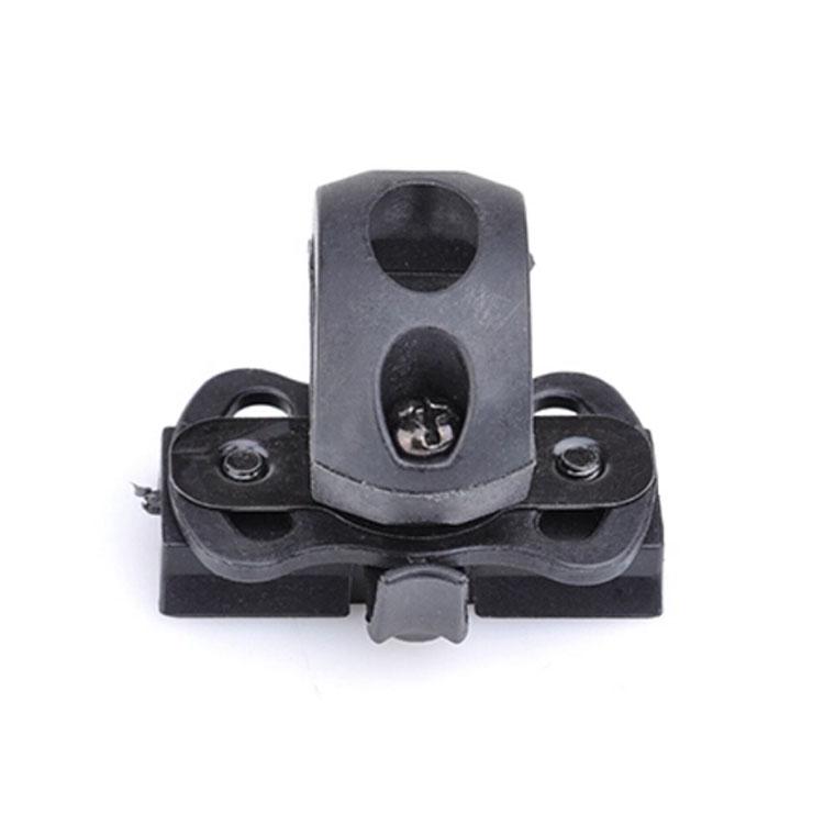 FAST helmet accessories Single Clamp for 0.83' /1' Flashlight light mount clip light holder