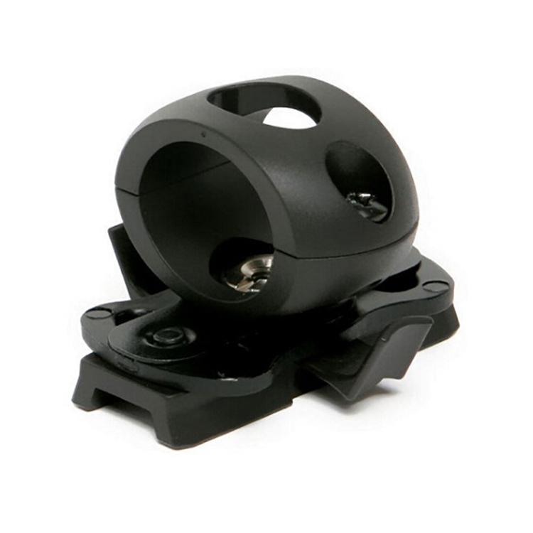 FAST helmet accessories Single Clamp for 0.83' /1' Flashlight light mount clip light holder