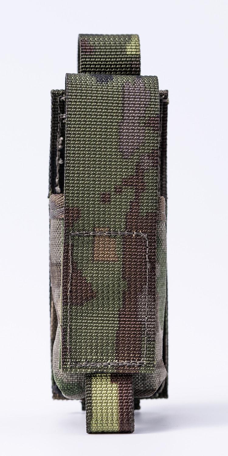 Military INDIVIDUAL POUCH BAG BELT POUCH  WOODLAND CAMOUFLAGE