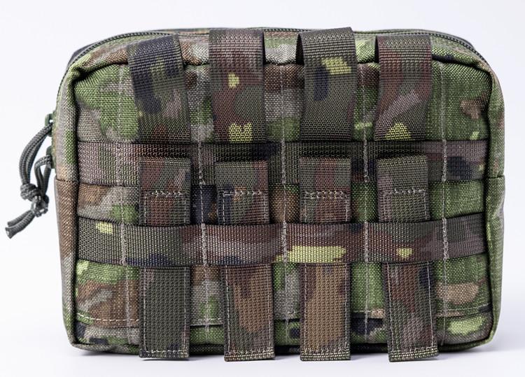 Military camouflage MAGAZINE HOLDER ZIPPER POUCH ARMY WOODLAND CAMOUFLAGE