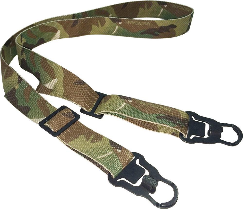 2 Point Wide Military Combat Gun Sling with Mash Hook Rifle gunSling