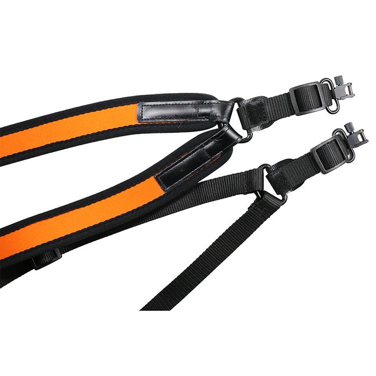 Adjustable Neoprene Hunting Shooting Backpack Gun Sling with Swivels
