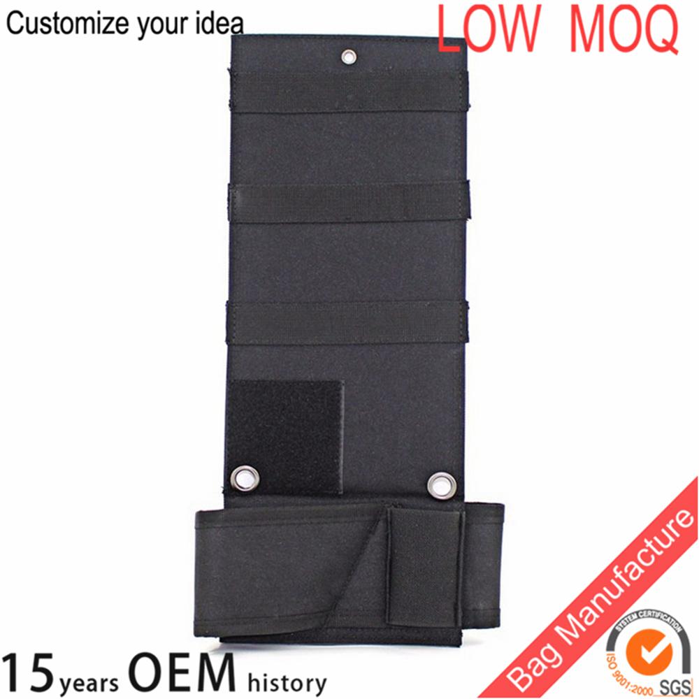 Adjustable Under Mattress bed car seat Gun Holster with Flashlight Loop