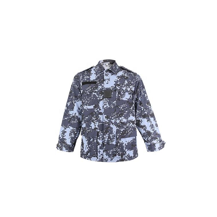 Custom Made Ripstop Fabric Military Army Green BDU Uniform With Patch