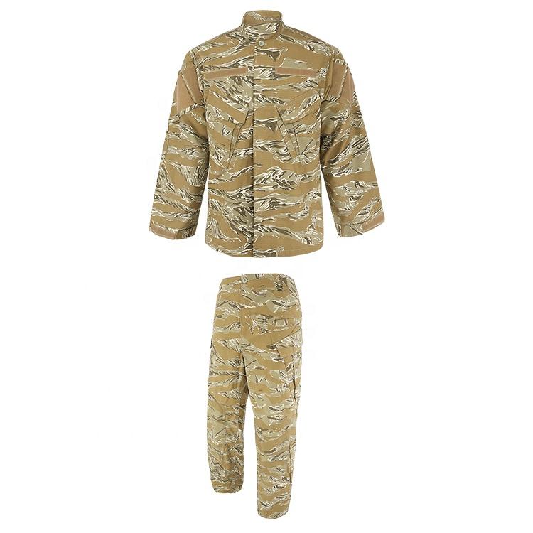 High Color Fastness British Camouflage Color ACU Army Military Uniform