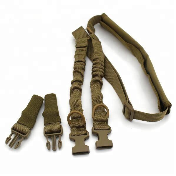 High quality nylon two points rifle gun sling with shoulder pad
