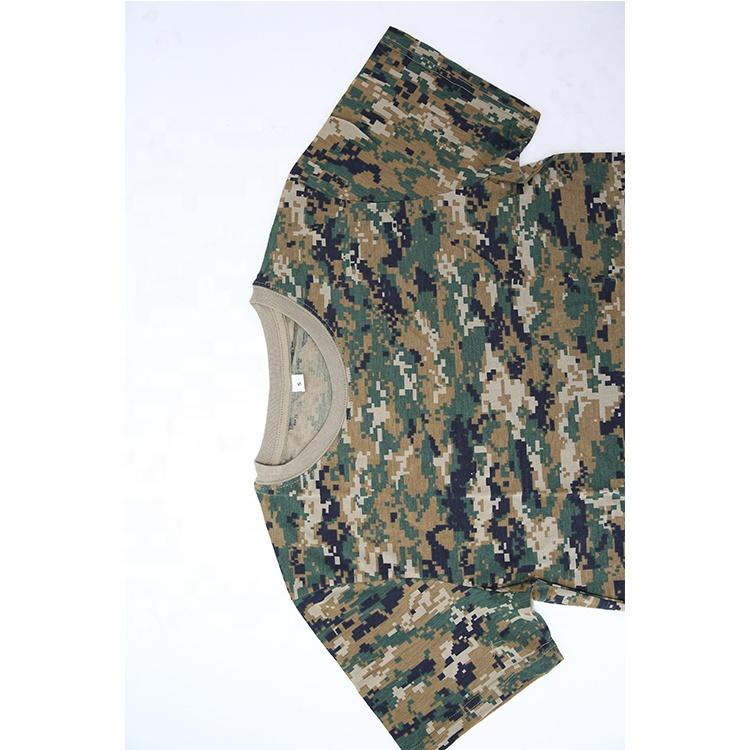 In-Stock High quality fashion camouflage army t-shirt