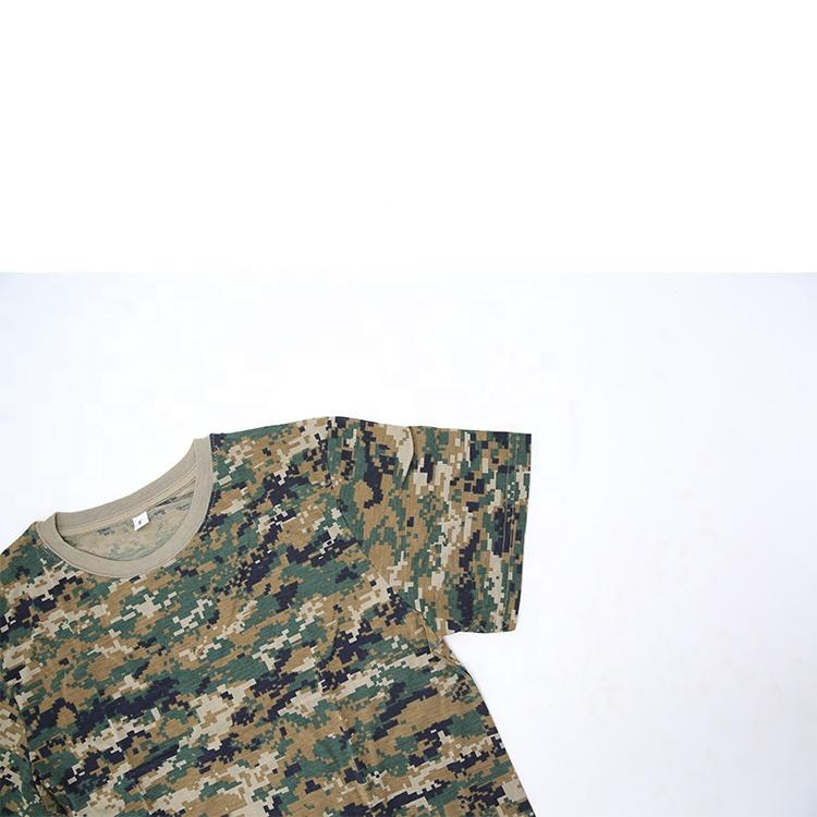 In-Stock High quality fashion camouflage army t-shirt
