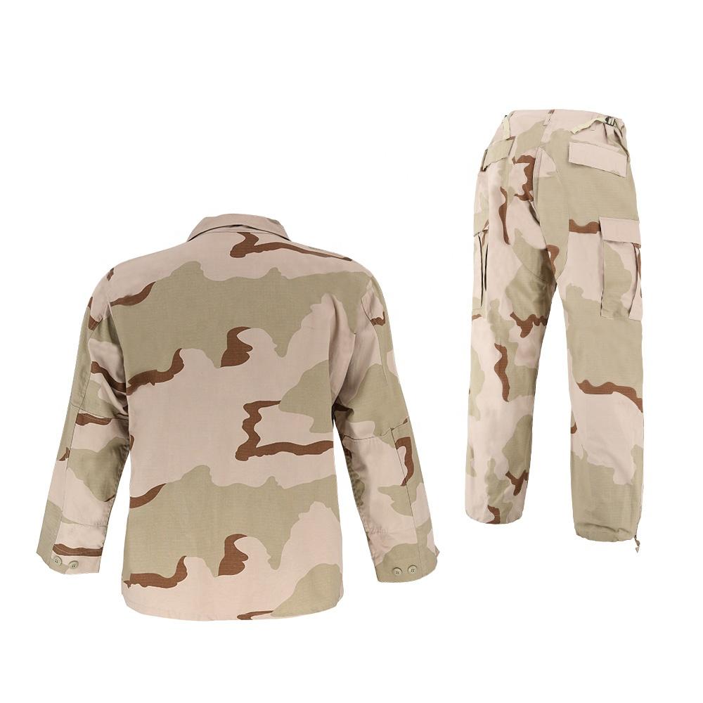 KMS Army Military Camouflage Desert Combat BDU Clothing Tactical Uniform