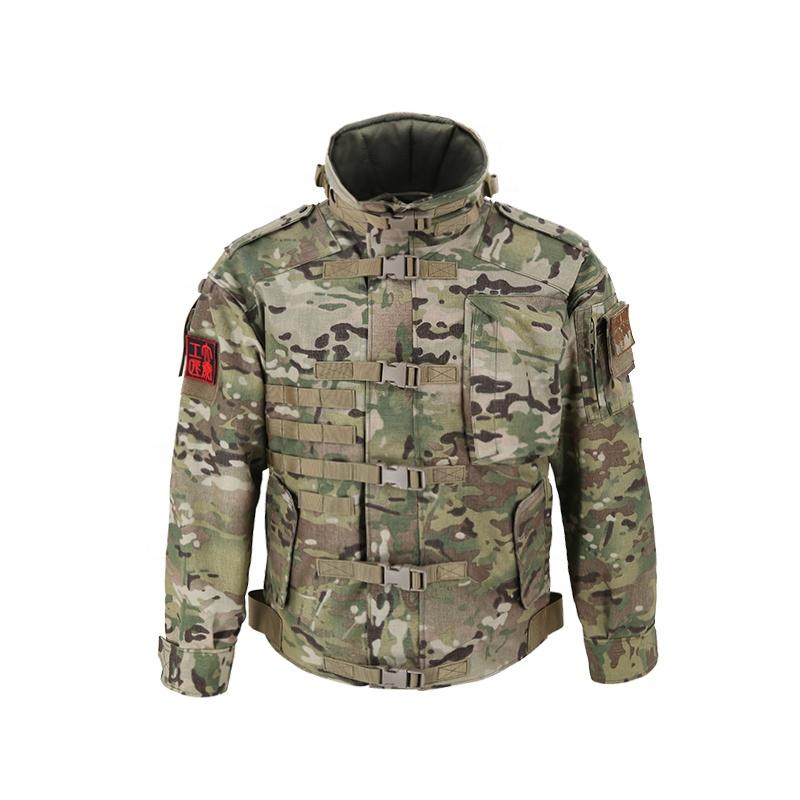 KMS Hot Sale  Multicolor Outdoor Army Military Hunting Tactical field Jacket