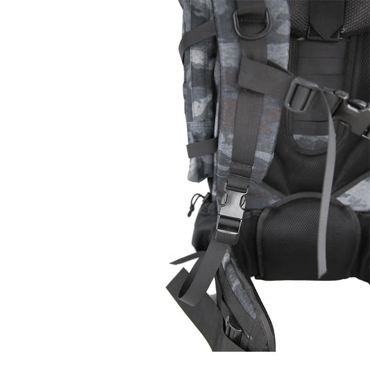 Men's outdoor mountaineering backpack tactical backpack rucksack camping hiking trekking backbag