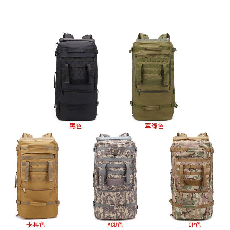 Small MOQ Large High Quality Outdoor Waterproof Army  Military Mountaineering Tactical Backpack