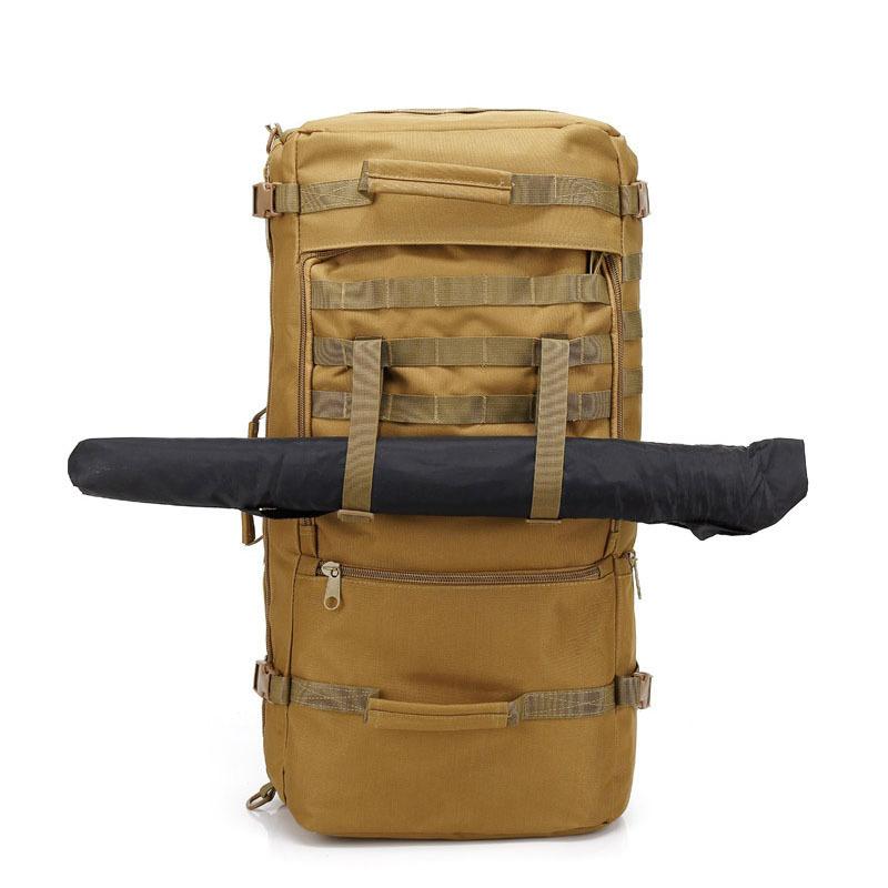 Small MOQ Large High Quality Outdoor Waterproof Army  Military Mountaineering Tactical Backpack