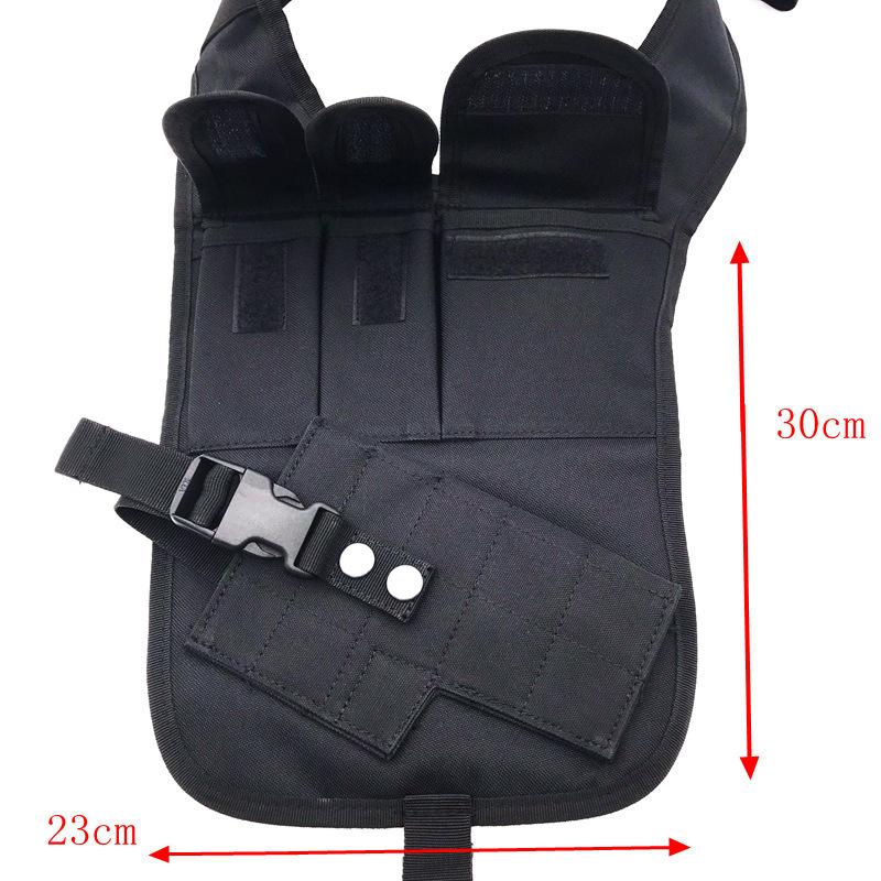 Tactical Underarm Bag Concealed Pack Black Under Arm Nylon Shoulder Gun Holster