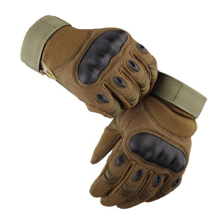 Durable Custom Outdoor Equipement Full Finger Custom Military Tactical Men Gloves