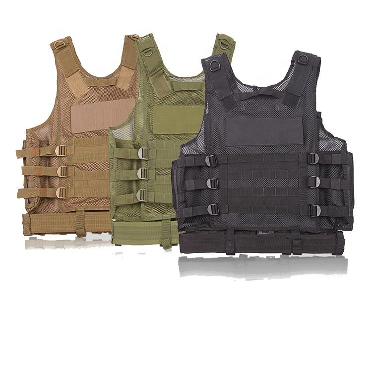 One Size Fit All Lightweight Multifunction Security Guard Army Military Molle Tactic Vest