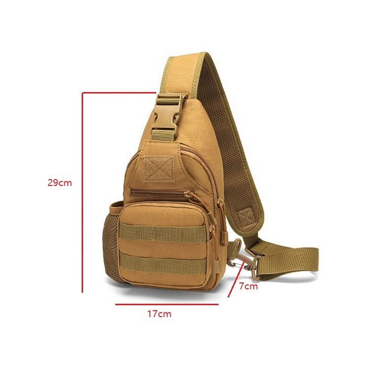 Private Label Military Tactical Durable Backpack Pouch Nylon Tactical Sling Pouch