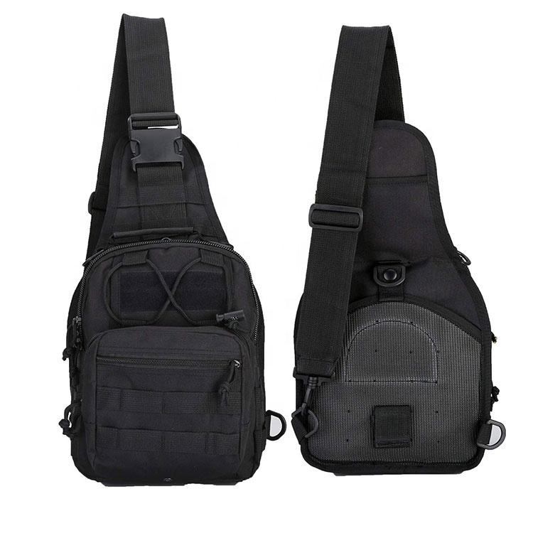 Water Resistant Tactical Shoulder Bag 1000D Outdoor Mini Military Sling Daypack Backpack