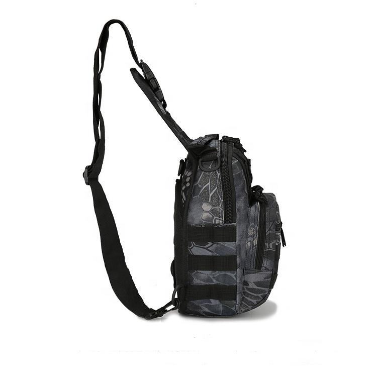 Water Resistant Tactical Shoulder Bag 1000D Outdoor Mini Military Sling Daypack Backpack