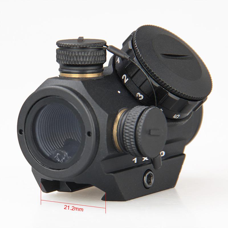 1x20mm HD Reflex Sight Scope 3MOA Red Dot for Hunting Rifle HK2-0068