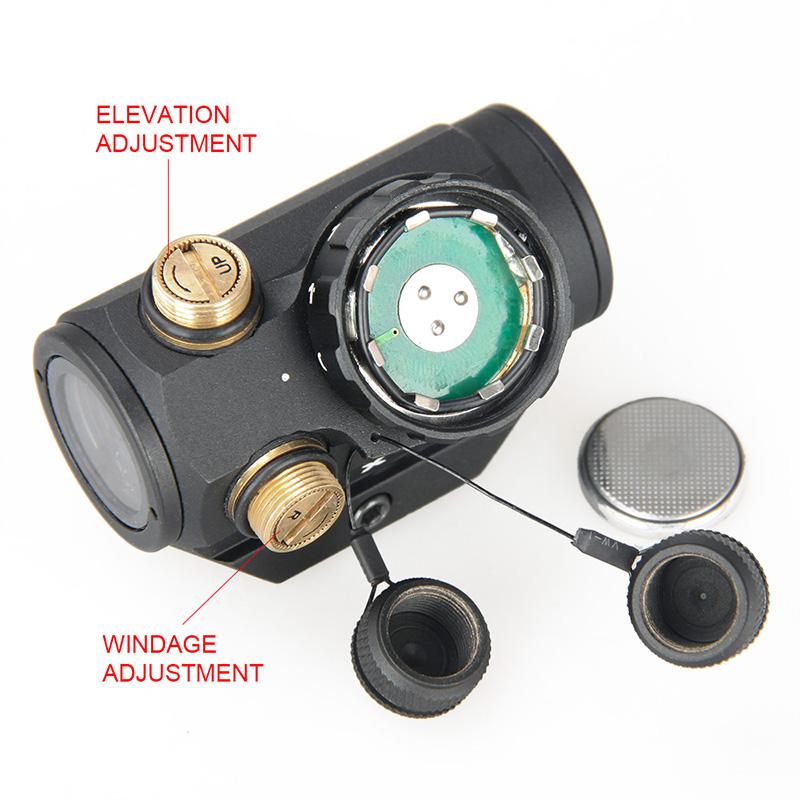1x20mm HD Reflex Sight Scope 3MOA Red Dot for Hunting Rifle HK2-0068