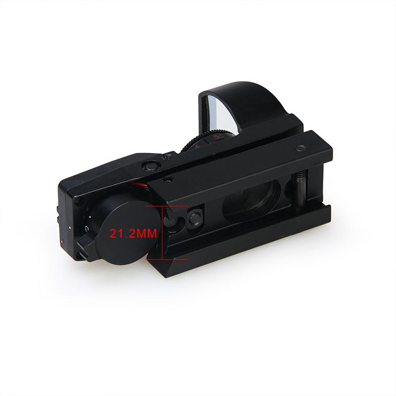 4 reticle red dot scope tactical airsoft military optic scope HK2-0097