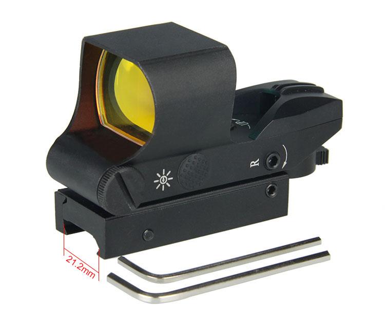 HK2-0057 red dot sight holograph sight scope for pistol gun outdoor airsoft