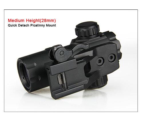 HK2-0081 1x26mm mini red dot sight / hunting red dot sight for rifle airsoft gun