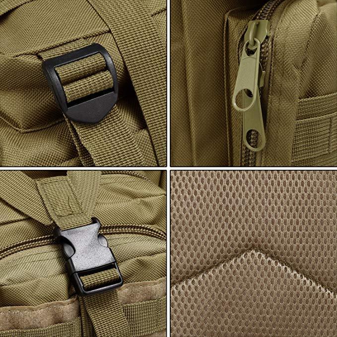 Camouflage Waterproof nylon army tactical molle military backpack
