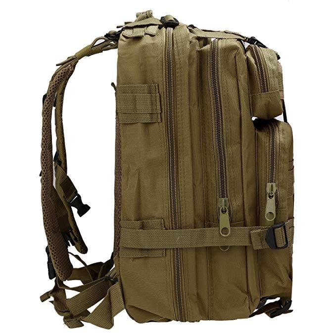 Camouflage Waterproof nylon army tactical molle military backpack