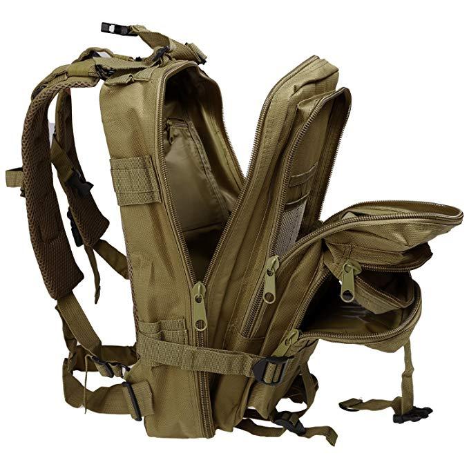 Camouflage Waterproof nylon army tactical molle military backpack