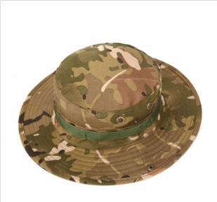 Wholesale Military Army Bonnie Hat Hunting Hat Round-Brimmed Sun Outdoor Camping Cap