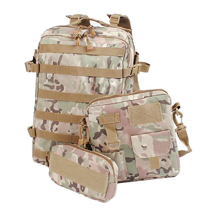 Wholesale Multi-Function Waterproof Nylon Expandable Military bag  Tactical Backpack