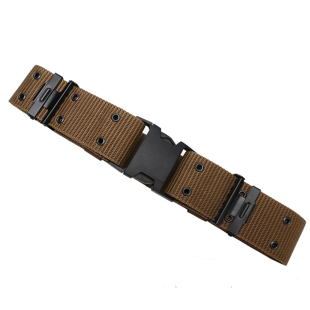 Cmart Adjustable Tactical Police Nylon Wed Belt Army Military Plastic Quick Release Buckle Belt