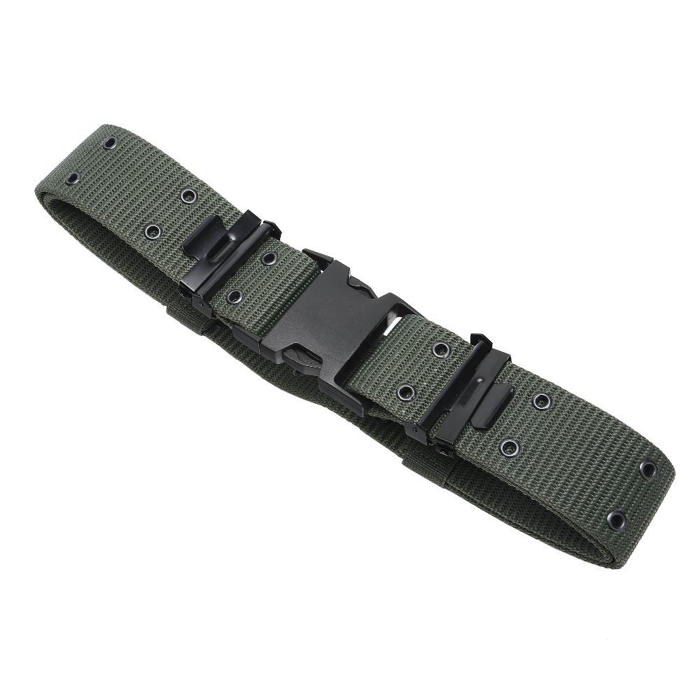 Cmart Adjustable Tactical Police Nylon Wed Belt Army Military Plastic Quick Release Buckle Belt