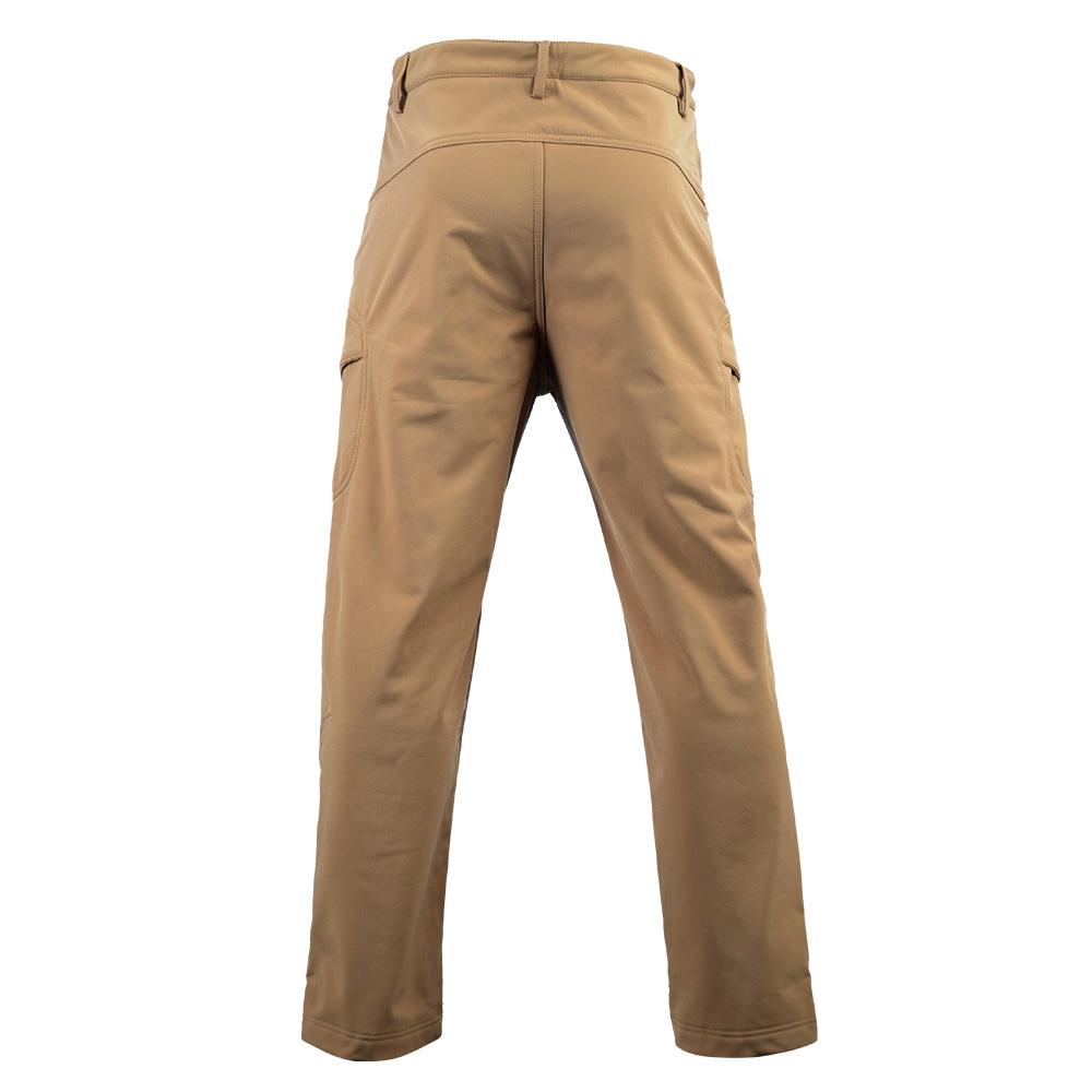 Khaki Outdoor Tactical Casual Men's Winter Fleece Pants