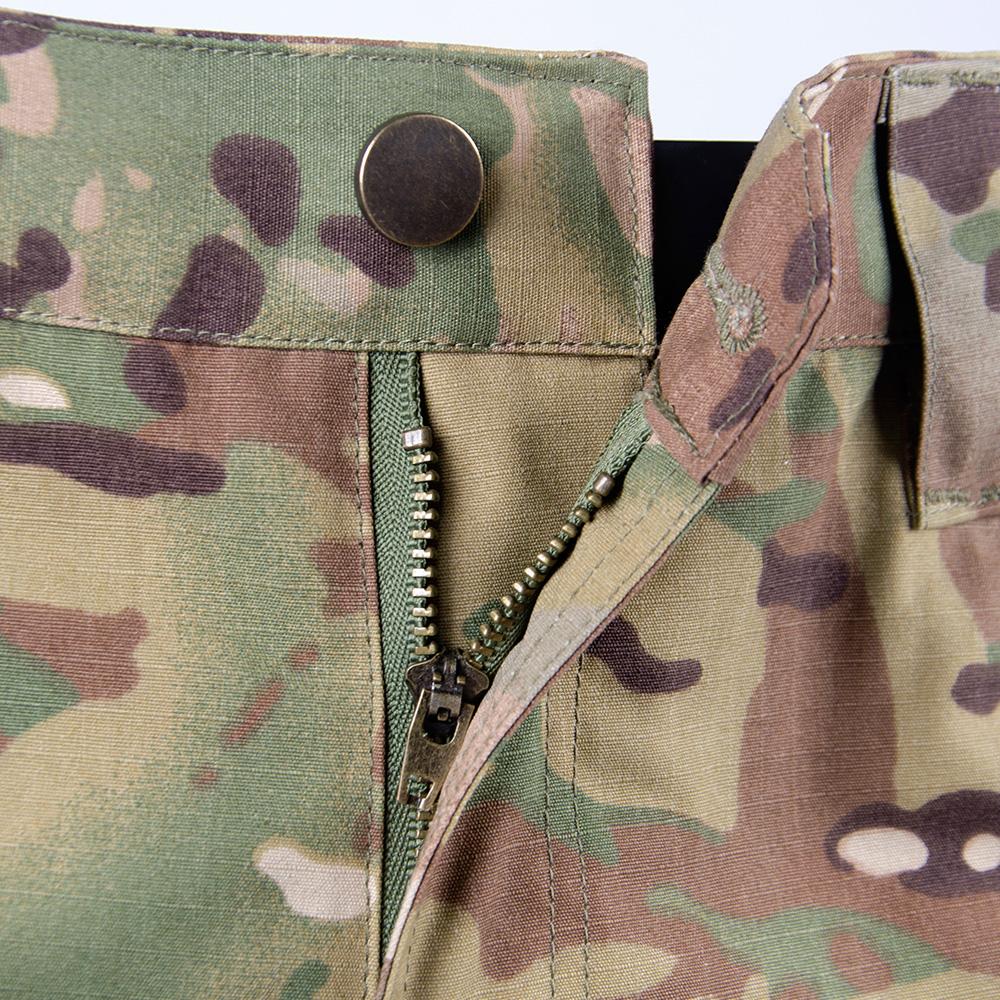 Wholesale Custom Men's Casual Cargo Shorts Straight Multi-Pocket Cotton Short Pant Outdoor Wear Pants