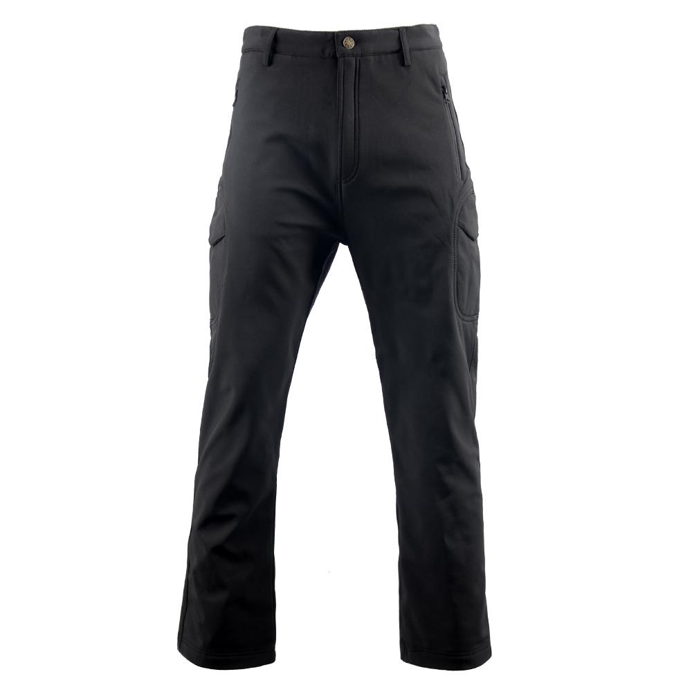 Winter Causal Waterproof Softshell Fleece Lined Pants
